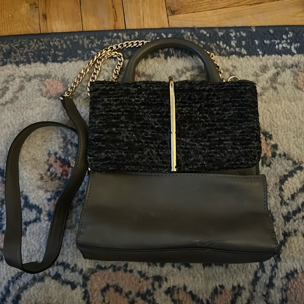 Christian Siriano Grey Crossbody